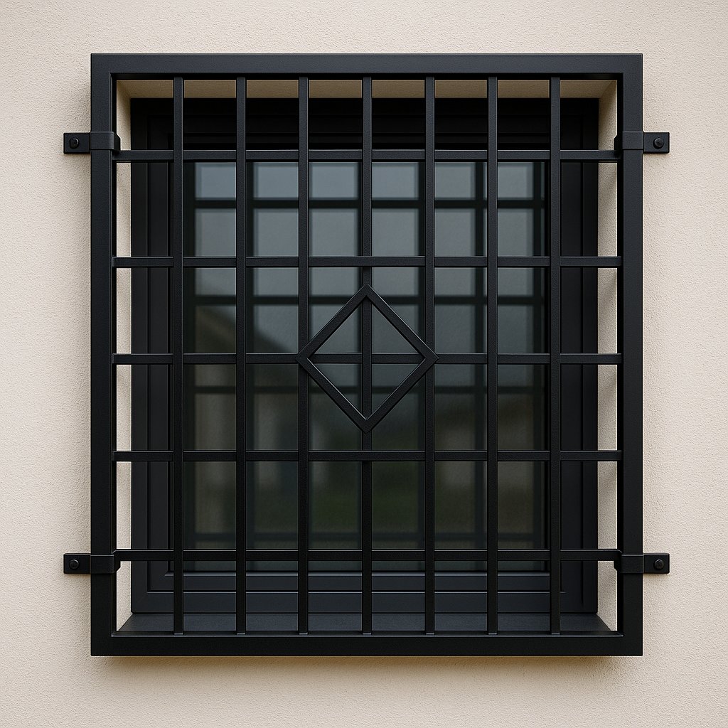 Burglar-proof grille — Egbeda