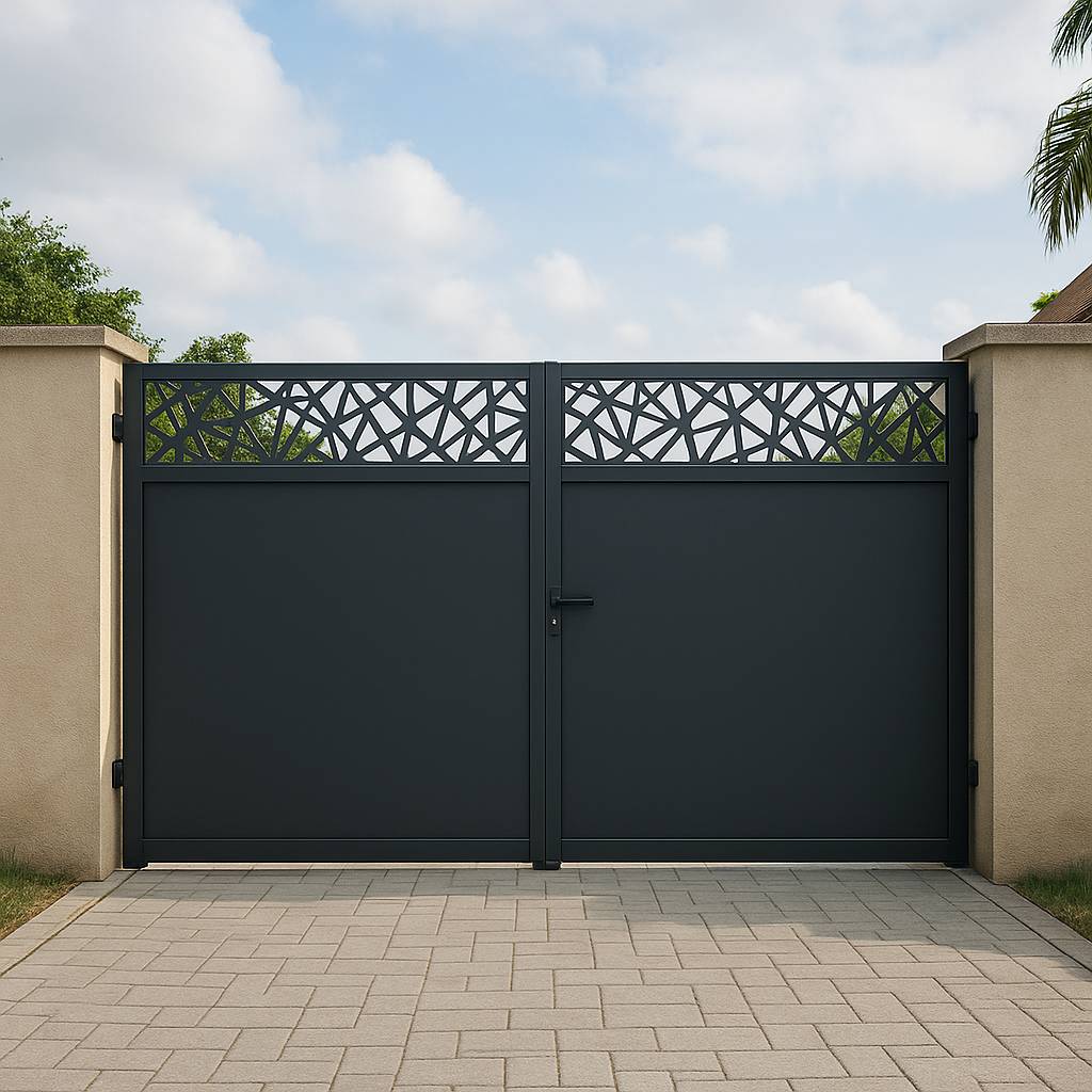 Modern estate gate — Lekki