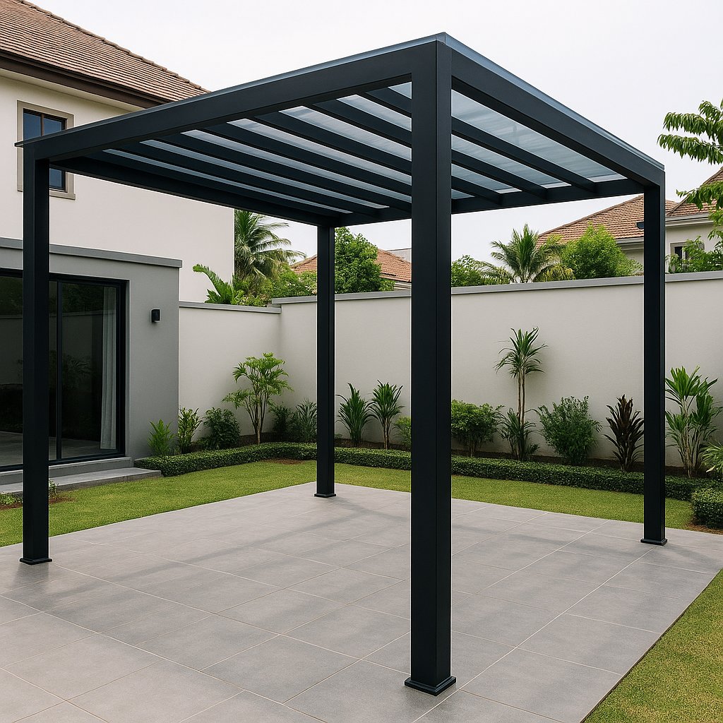Steel pergola frame — Lekki
