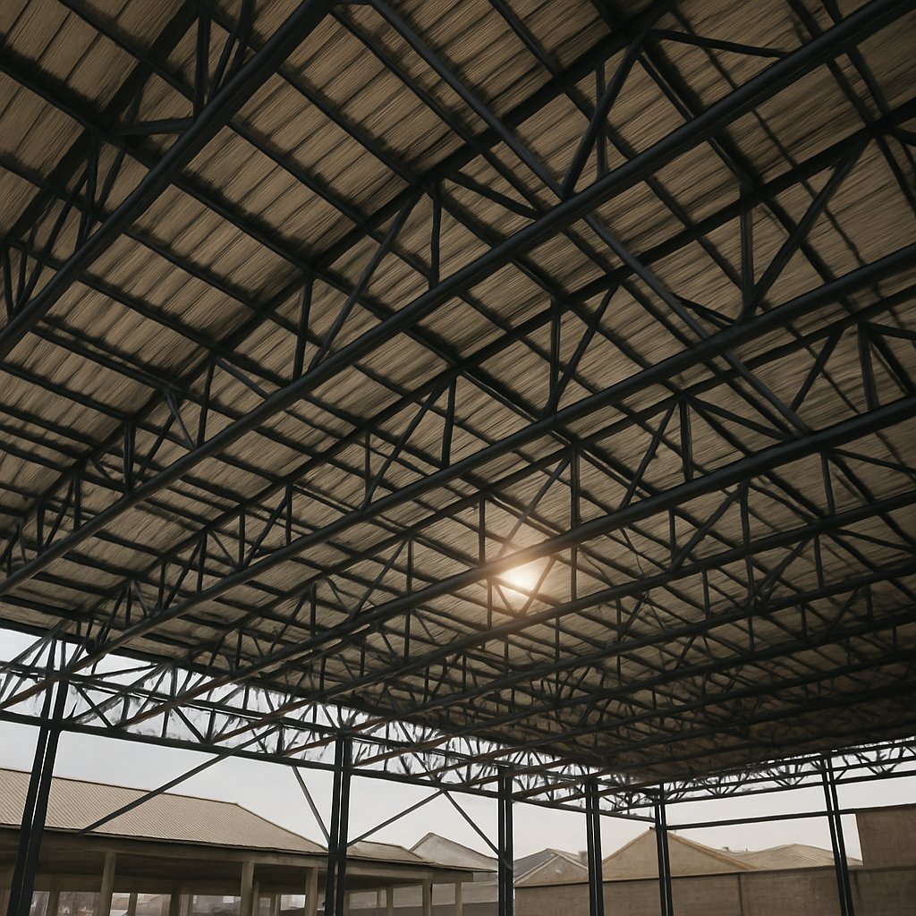 Iron roofing frame — Badagry