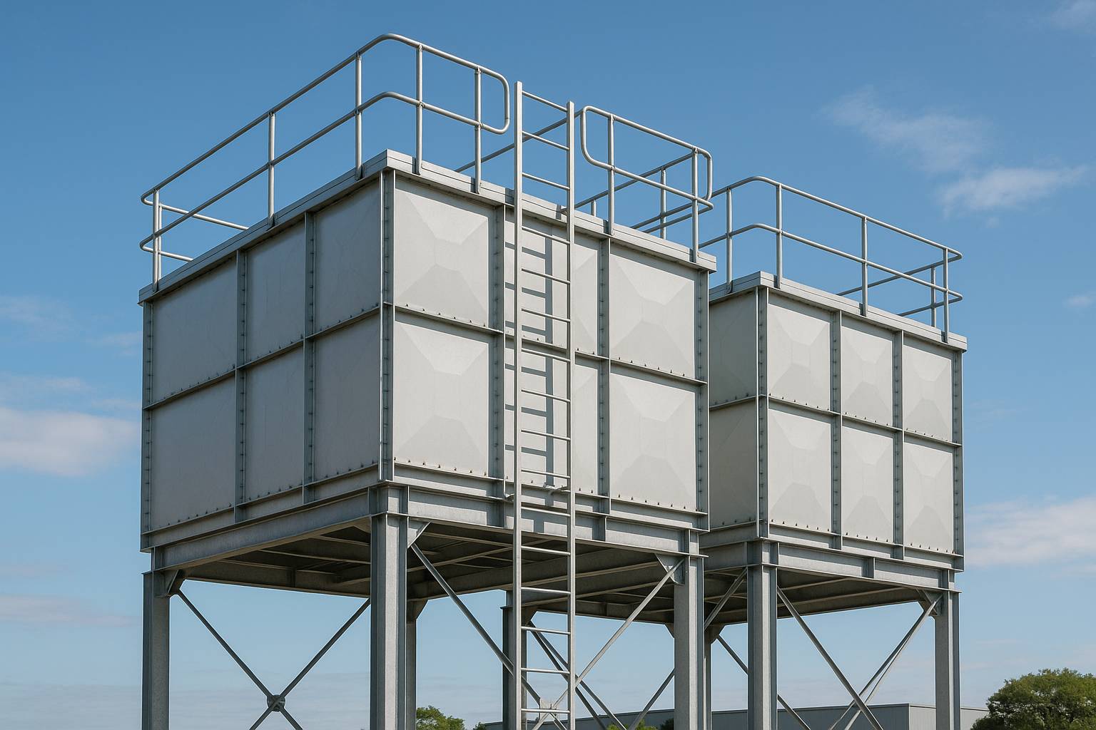 Overhead tank — Ogba