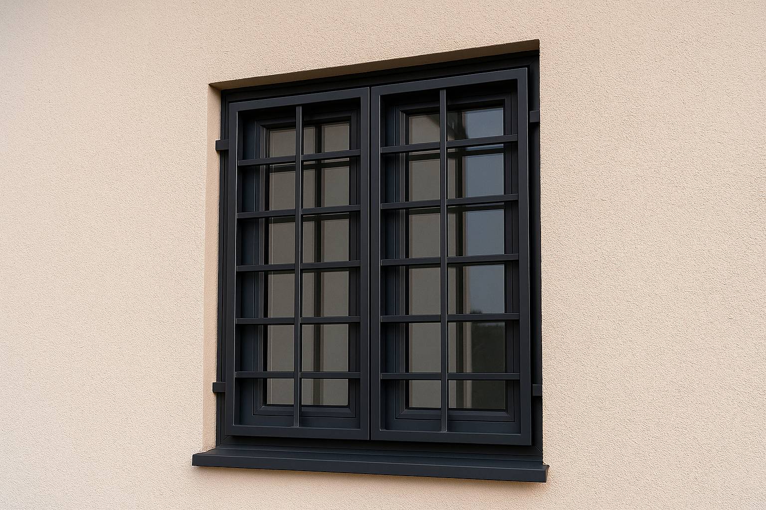 Steel windows and burglary proofs